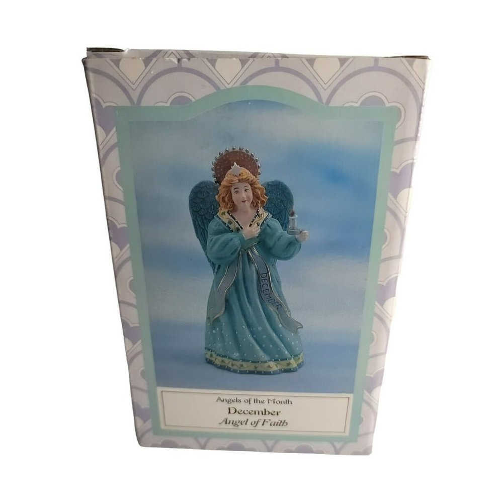 Vintage Angel Of the Month‎ December Novelino Pretty Angel Birthday Or Christmas